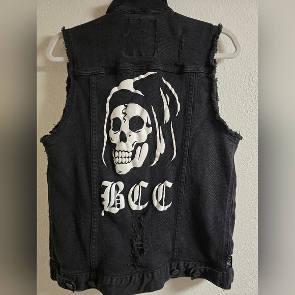 Blackcraft Cult Other - Blackcraft Reaper Denim Vest